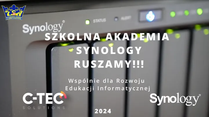 Szkolna Akademia Synology - pierwsi w Polsce i Europie!