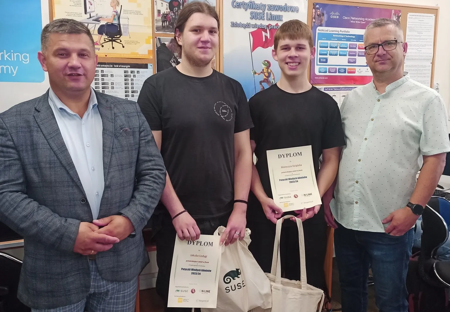 VIII miejsce w Potyczkach Młodych Adminów 2024